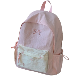 书包ins风小众高颜值日系轻便小学生肩包初中生女生背包女双肩包