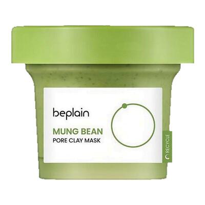 韩国直邮BEPLAIN 碧菲音 绿豆毛孔清洁面膜120ml正品