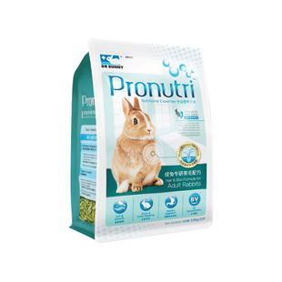 DR Bunny 兔博士兔粮 兔子饲料 成兔粮食主食食物 美毛配方3.6kg