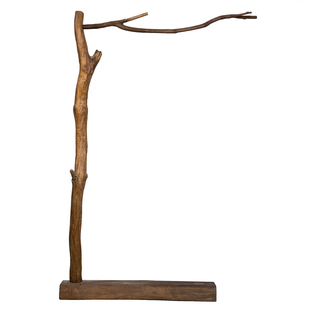 纯天然树枝落地式实木挂衣架原木风酒店民宿室内家居装饰衣帽架