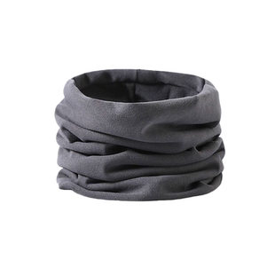 德绒围脖男女款秋冬季新款韩版百搭围巾骑行防寒防风保暖护颈脖套