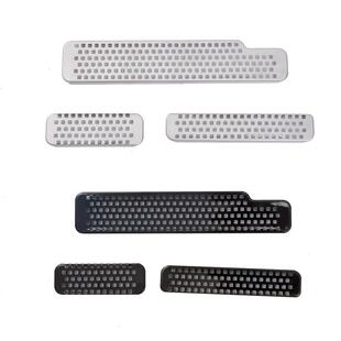 适用方程豹5座椅下出风口保护罩空调风口防尘盖内饰改装饰金属罩