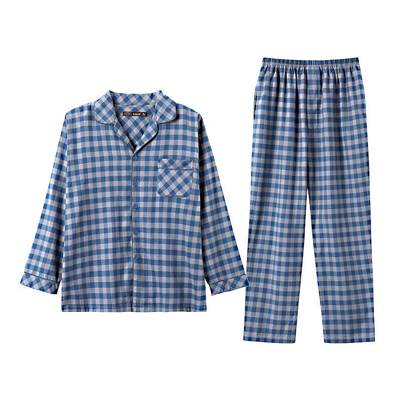 达尔丽男纯棉简约家居服