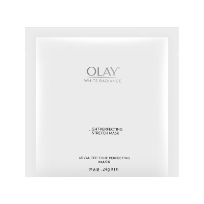 olay水感透白光塑钻纹弹力面膜