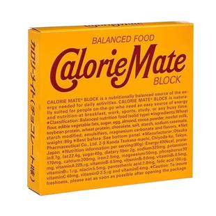 大冢caloriemate控卡代餐营养早餐饱腹卡路里饼干控能补充能量棒