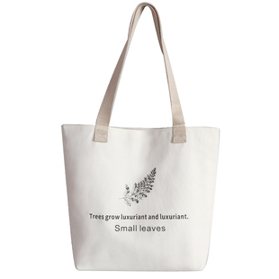 帆布包2025新款女手提布袋子单肩包大容量高级感上班通勤白色学生