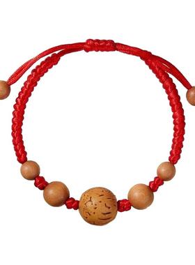 【防惊吓压惊】老核桃红绳平安