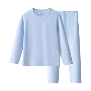 红豆青少年秋衣秋裤男女大童全棉保暖内衣高中大学生胖童纯棉毛衫