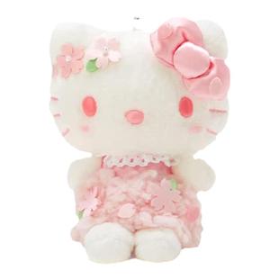 日本hellokitty三丽鸥正版樱花凯蒂猫kt猫公仔玩偶毛绒包挂件挂饰