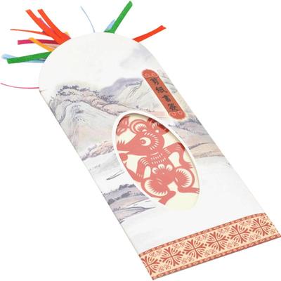 特色脸谱剪纸书签民俗礼品送老外