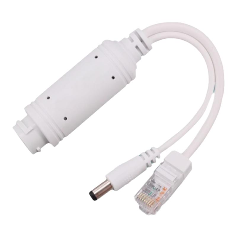 凌视poe分离器48V转12V/5V监控专用隔离型国标百兆poe分离器室外防水网络摄像头供电模块支持大华海康