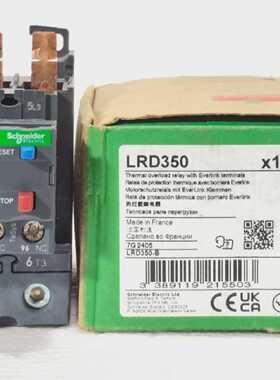 SCHNEIDER电动LRD350TESYSDECA热盖继电器3750A级10A