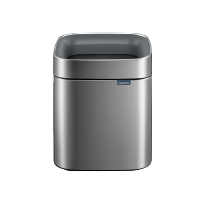 优百纳轻奢方形无盖垃圾桶