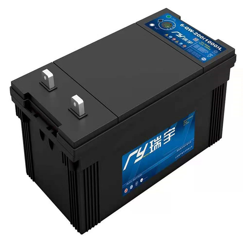瑞宇6-cqw-200房车船舶发电机逆变器电瓶蓄电池12v 200ah含ccs船