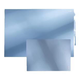 得力硅胶软垫板透明小学生考试写字专用全桌桌面板A2画画垫书写用A4写作业A3初中生高考中考试卷书法塑料考研