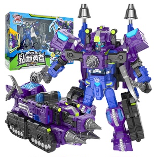 钻地勇者咖宝车神之炫舞战队儿童变形机器人男孩玩具汽车金刚卡宝