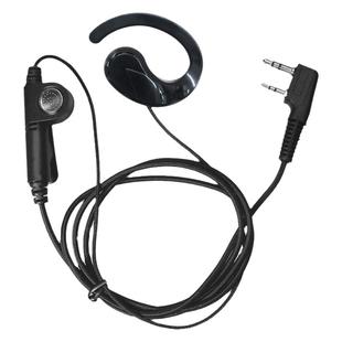 对讲讲机耳机线手台通用K头T头小米挂耳式耳麦器塞不入耳久戴不痛