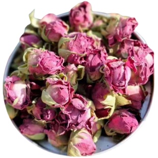 新疆玫瑰花农家玫瑰花茶晾晒干玫瑰花蕾重瓣于田沙漠玫瑰500g包邮