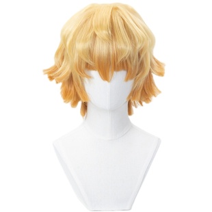 ND家】我妻善逸 层次已修好 渐变色  鬼灭之刃 角色造型款cos假发