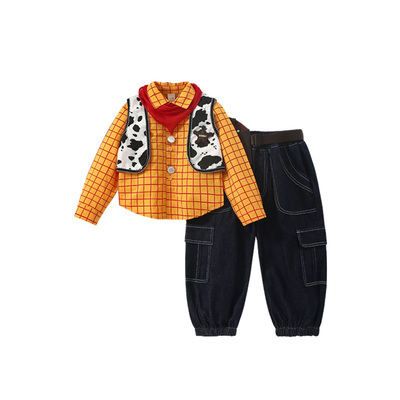sesameclub男童胡迪衣服套装