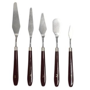 青竹油画刀油画棒美术刮刀套装丙烯水粉颜料工具平头小号尖头用具调色刀铲刀肌理刀画画材料专业全套绘画专用