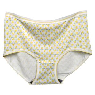 彩田内裤女印花中腰32651高腰32652莫代尔包臀石墨烯抗菌甜美女生