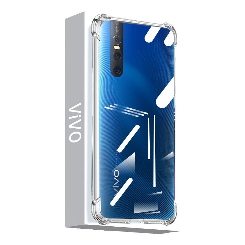 欧炫适用vivox27手机壳透明x27pro保护套viv0x防摔vivix全包硅胶viovx气囊软外壳por男女叉vox十po新款5G个性