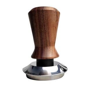 意式咖啡58压粉锤布粉器不锈钢压粉器平衡定恒力30磅冲击力压粉锤