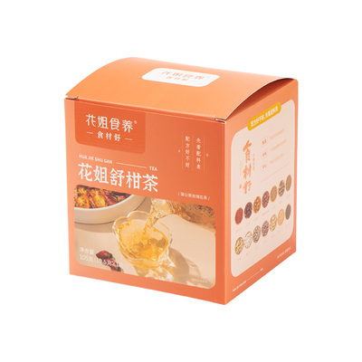 花姐食养舒甘茶红枣蒲公英茶