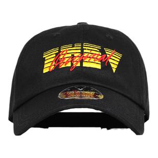 THE V BRAND美式街头嘻哈潮流原创字体刺绣可调节弯檐帽棒球帽