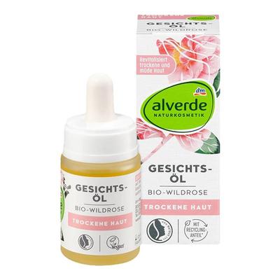 保税德国alverde艾薇德有机野玫瑰面部护理精油补水保湿孕妇15ml
