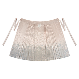 南山集【无尽夏】绣球花高经密薄缎4.5米摆5对褶仿螺钿马面裙平价