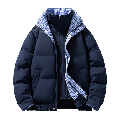 唐狮集团DESSO棉衣女2025新款冬季加厚宽松袄子立领羽绒棉服外套