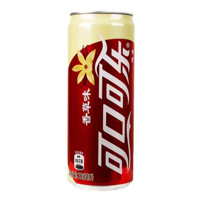 香草味罐装整箱330ml*24支听汽水