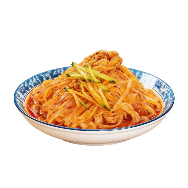 秦岐轩宝鸡擀面皮香辣劲道美食
