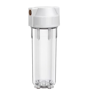 净水器配件防爆抗寒10寸透明滤瓶前置过滤瓶24分口纯水机滤芯壳