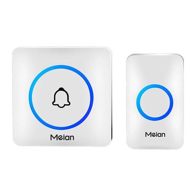 300米无线门铃一拖二门钟meian