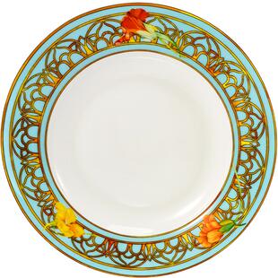 玛戈隆特骨瓷茶具套装温莎花园家用盘子中式创意汤盘鱼盘菜盘散装