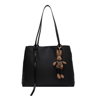 牛津布防水大容量2025分层百搭多隔层单肩包通勤托特包通用款女包