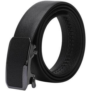 ELLE HOMME皮带男真皮礼盒包装商务自动扣腰带青年正装裤带礼物