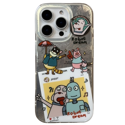 《烫银工艺》机器人之梦手机壳