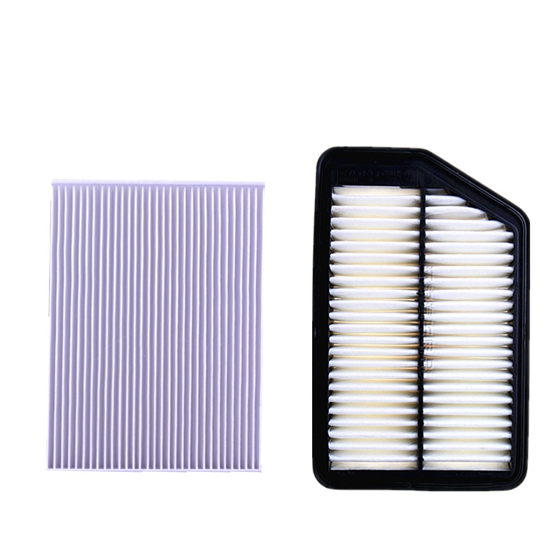 适配现代朗动瑞纳索八名图领动IX35悦动K2K3K5空气空调滤芯格清器