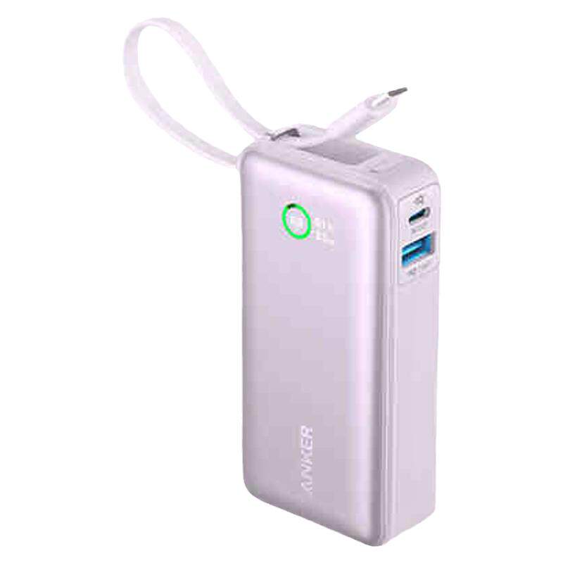 Anker安克新款快充充电宝自带线移动电源适用苹果iPhone15/16安卓