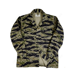 ZWJPW/越美式复古虎纹虎斑 TCU上衣 复刻军事风宽松 外套 斜纹