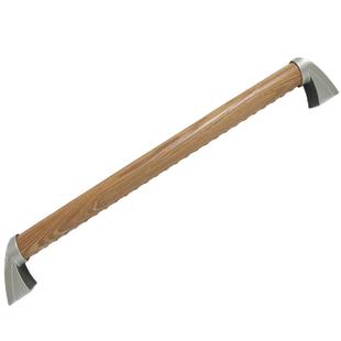 靠墙实木扶手出口外销养老院走廊楼梯别墅老人防滑墙托胡桃木纹色