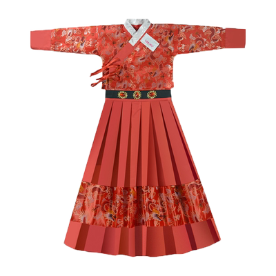 锦衣卫唐装蔓沁媱织锦缎演出服