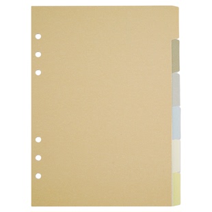 日本Davinci 达芬奇活页手账本替芯A5日程巴川纸内页垫板收纳配件