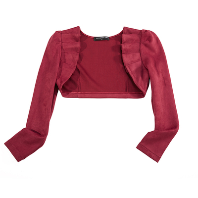 2025年春秋新款披肩百搭短外套女