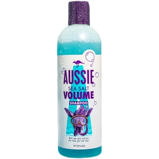 Aussie澳丝袋鼠控油蓬松洗发水海盐护发素丰盈无硅油洗发露氨基酸