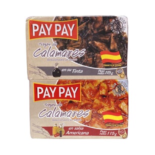 西班牙进口莎莎酱味墨鱼汁乌贼肉罐头橄榄油醋泡淡菜青口贝章鱼肉